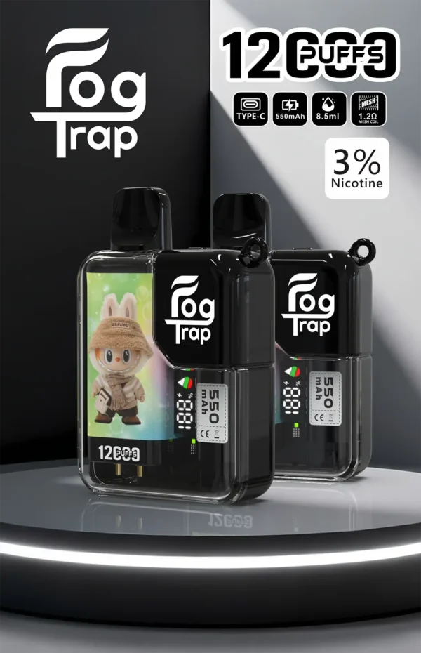 6a24674fcb5d598e7ce25c0dfdb5c85a 【台灣現貨】Fog Trap 限量聯名 蠟筆小新 LABUBU 12000口 拋棄式電子煙 熱銷秒發【買十送一】