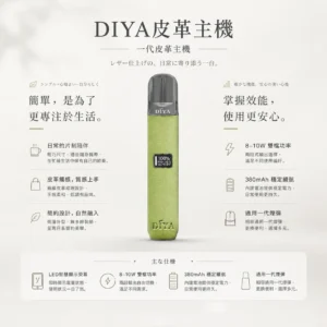 【顏值天花板】DIYA 叮啞 一代通用皮革主機 奢華皮革手感 質感工藝 潮流必備