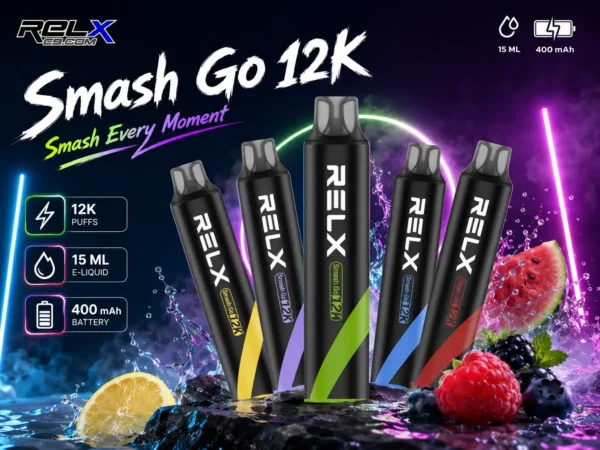 ChatGPT Image 2026年8月31日 上午04_15_34 【擊喉感扎實】RELX Smash Go 拋棄式電子煙 獨家防乾燒12000口 細膩還原現貨