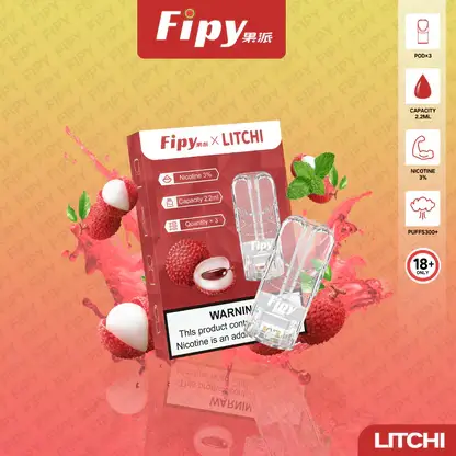 【極致口感】Fipy 果派 一代通用煙彈 果香濃郁擊喉扎實 順暢霧化老手必備【買三贈主機】