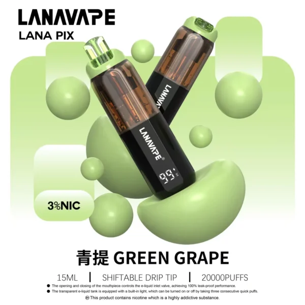 【台灣現貨】LANA PIX 閃光彈 20000口拋棄式電子煙 爆款熱銷 秒發免運
