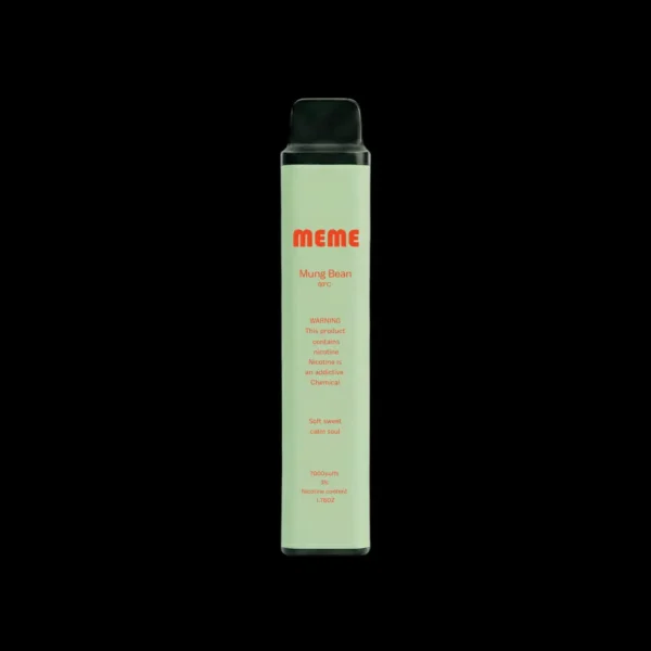 MEME mung bean 【老手推爆】MEME 7000口 拋棄式電子煙 霧化主機 極致絲滑層次豐富 擊喉感扎實正品