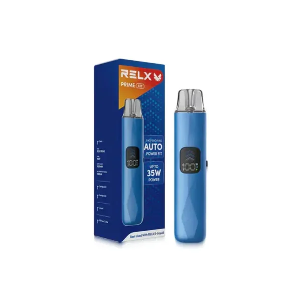 RELX-Prime 【手感天花板】RELX prime kit 注油主機 電子煙 擊喉扎實 出霧綿密 極致體驗