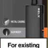 RELX悅刻x-box-16000口拋棄式電子煙-黑色主機 【台灣現貨】RELX 悅刻 X-BOX 16000口 專用換彈拋棄式電子煙套裝 熱銷秒發