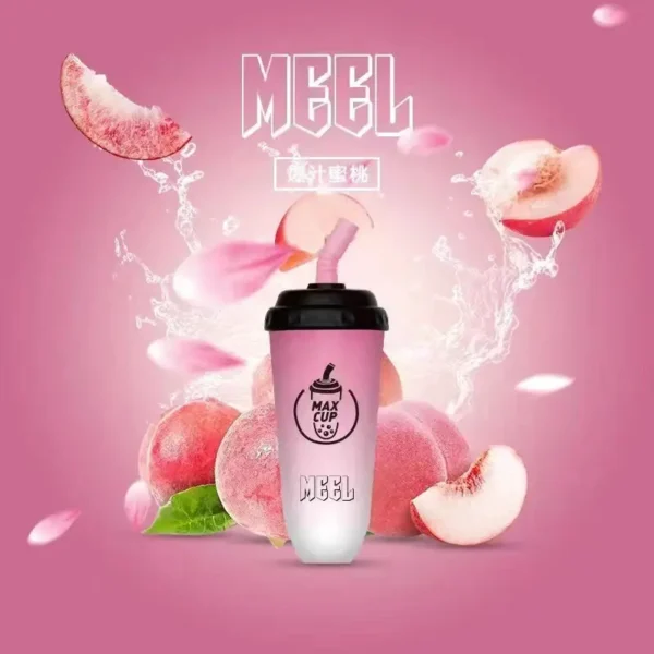 MEEL 奶茶杯 6000口拋棄式｜15ml巨無霸油量人氣夯款 懂買玩家瘋搶的話題焦點 長效續航入手不踩雷