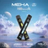 魅嗨 MEHA XBAR 小黑條 7000口拋棄式電子煙｜3%尼古丁鹽黃金配方 極強冰感細膩體驗