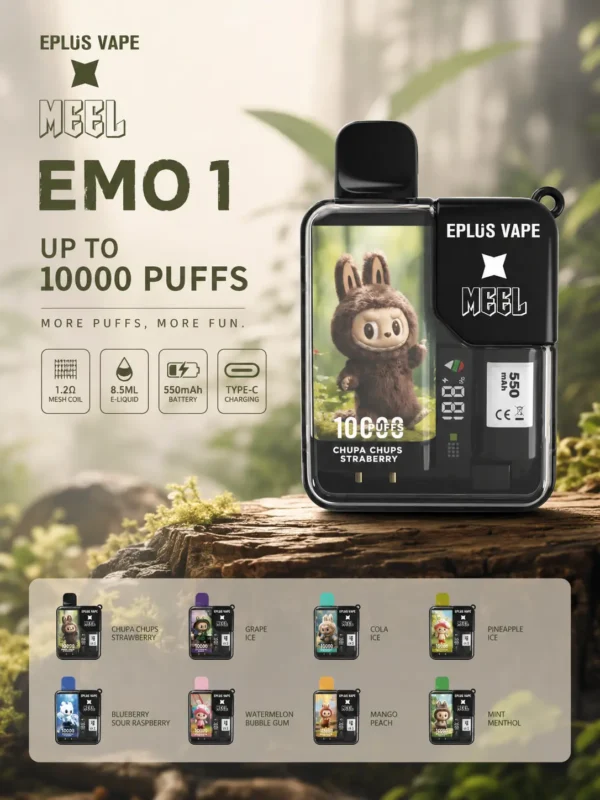 MEEL 10000口拋棄式 Labubu聯名｜8.5ml巨量人氣夯款 極致還原果香入手不踩雷