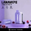 Ultra II 系列 16000口 LANA 搭載led顯示與1.0歐姆 順滑入肺不刺激 日常享受極致鮮豔口感的細膩流暢體驗【買3送主機】