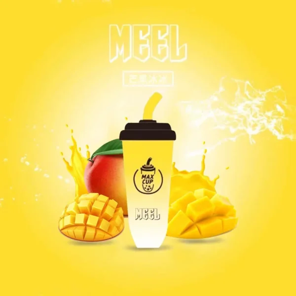 MEEL 奶茶杯 6000口拋棄式｜15ml巨無霸油量人氣夯款 懂買玩家瘋搶的話題焦點 長效續航入手不踩雷