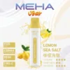 MEHA 8500口 VBar小白條 (2) MEHA VBar 魅嗨小白條 8500口拋棄式電子煙|3%尼古丁鹽黃金配方 冰爽水果清爽極致體驗