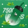 VAKA 冰感水果奶茶系 7500口拋棄式電子煙｜3%尼古丁鹽順滑擊喉 600mAh可充電細膩體驗
