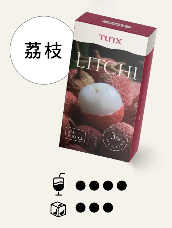 image-460 TUTX 一代通用煙彈|陶瓷霧化芯細緻口感x3%尼古丁鹽順滑擊喉 飽滿霧化流暢體驗